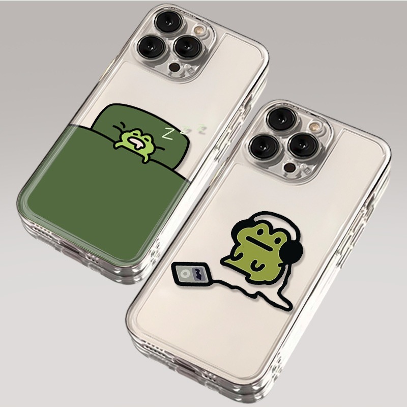 Samsung Galaxy S24 - Custodia per telefono con rana addormentata