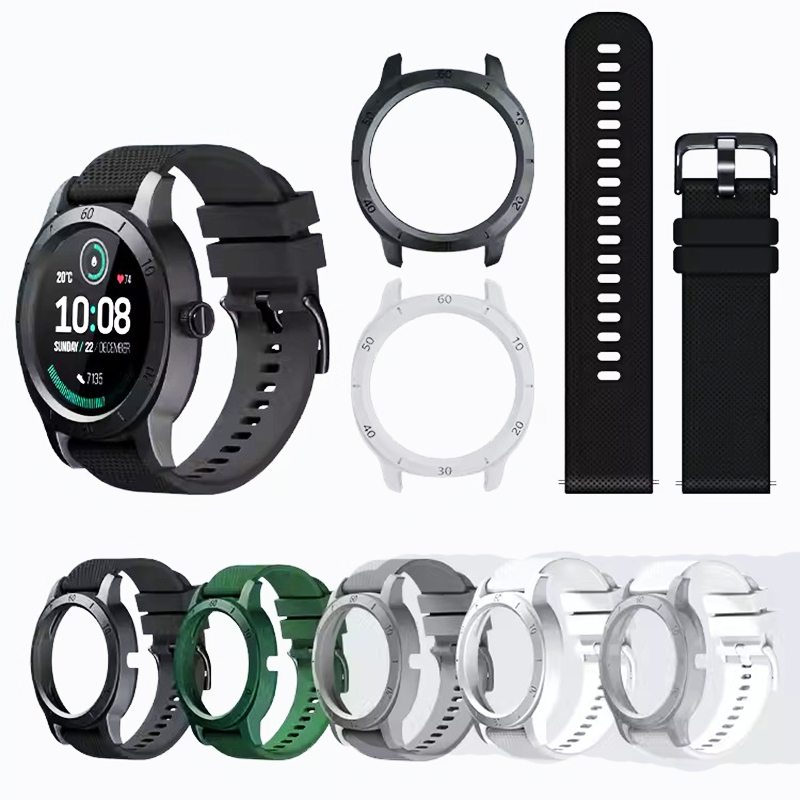 Titan Smartwatch Accessories - Custodia sfarfallio con cinturino in silicone