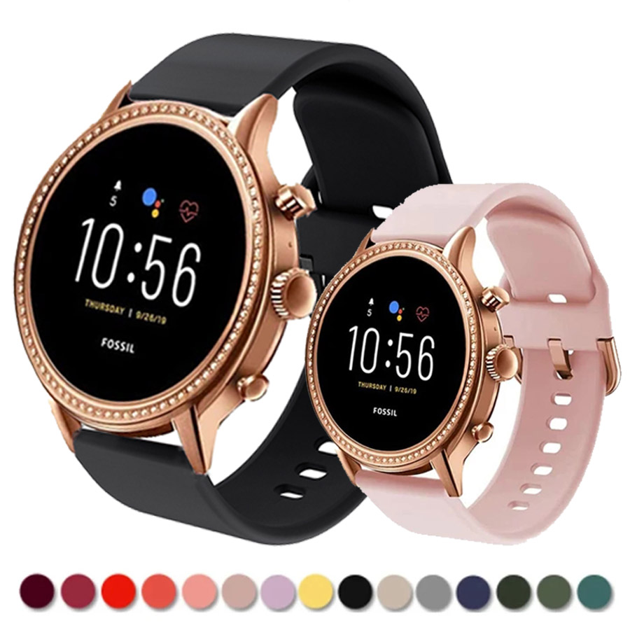 Cinturino in silicone per donn - Fossil Smartwatch Accessories recensione e prezzo