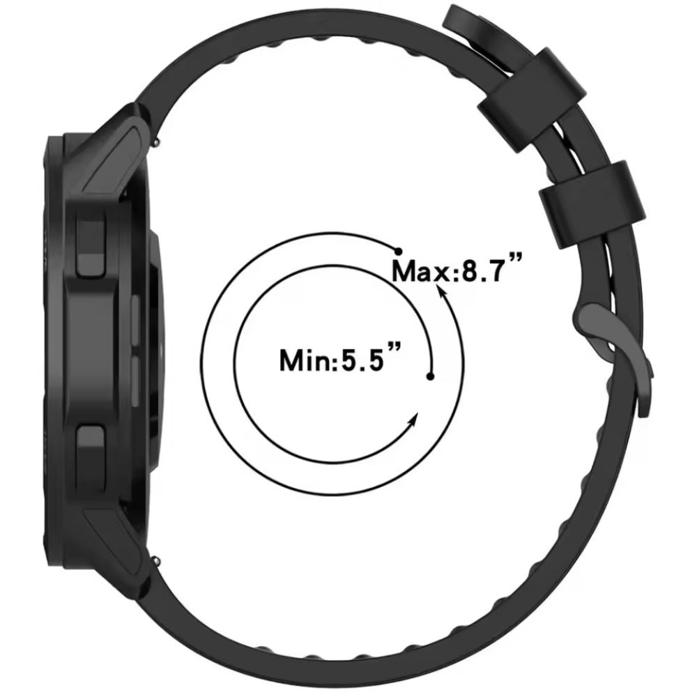 Cinturino in Silicone da 20mm  - Smartwatch X2 recensione e prezzo