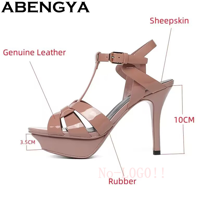 ABENGYA Piattaforma Sandali co - Leather Classic Strap recensione e prezzo