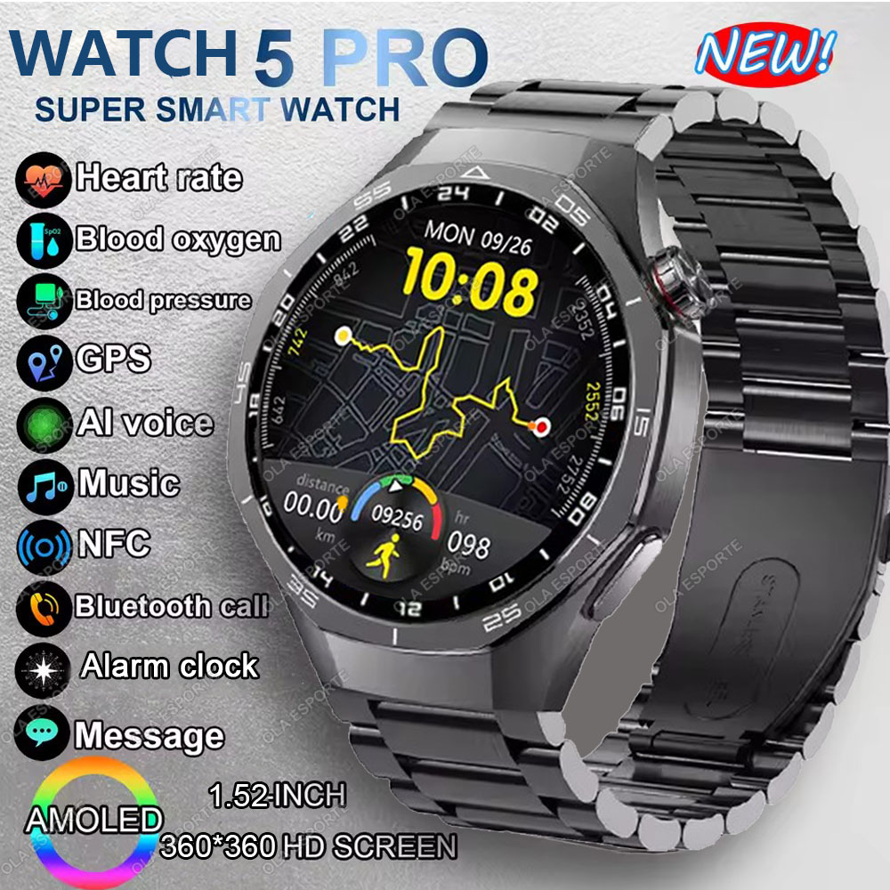 Nuovo Smartwatch 5 Pro con Dis - Smartwatch Custom recensione e prezzo